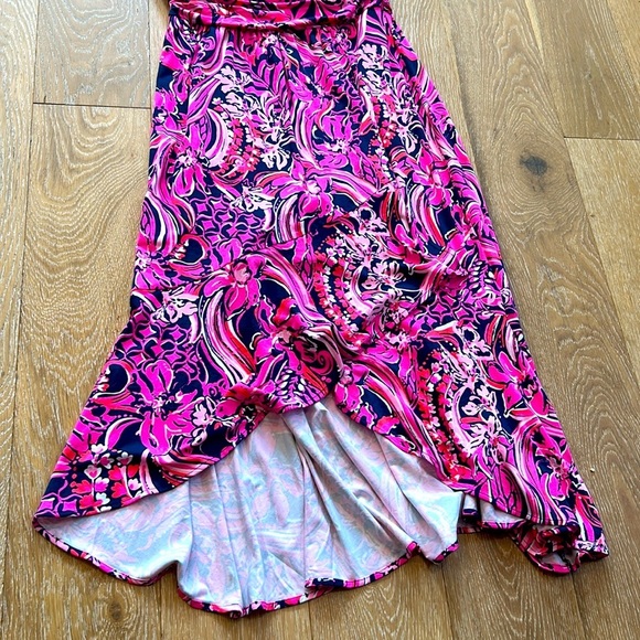 Lilly Pulitzer Monico One Shoulder Midi Dress - Picture 5 of 11